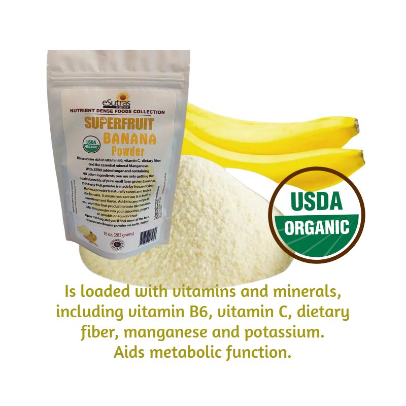Organic Amazon Banana powder