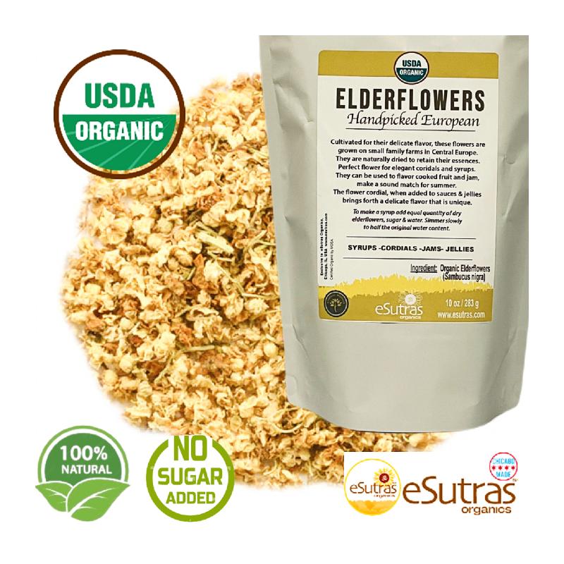 Organic Elderflowers