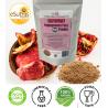 100% Pure pomegranate peel powder.