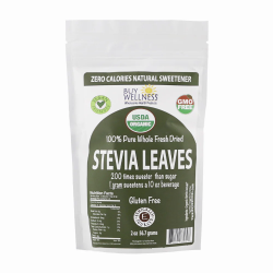 Stevia Leaf Whole, Organic